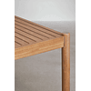 Juego de Mesa Rectangular (200x100 cm), 2 Bancos y 2 Sillas de Jardín con Reposabrazos en Madera de Eucalipto Aderyn