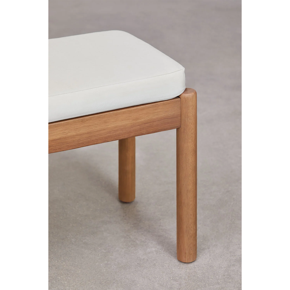 Juego de Mesa Rectangular (200x100 cm), 2 Bancos y 2 Sillas de Jardín con Reposabrazos en Madera de Eucalipto Aderyn 6