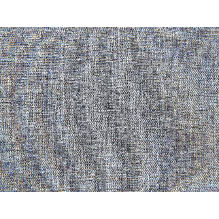 Reposera de jardín de madera de acacia oscura con cojín gris BRESCIA 11