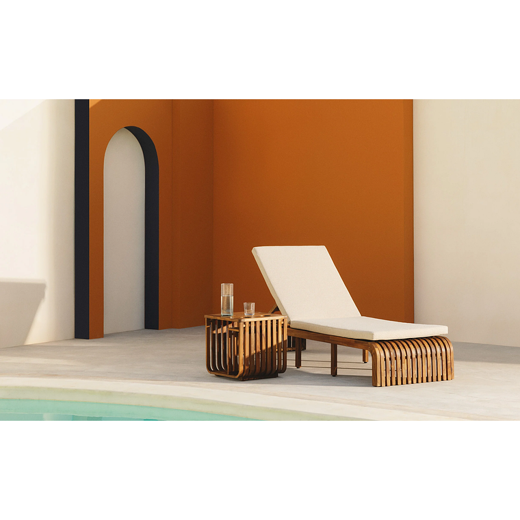 REPOSERA RECLINABLE DE MADERA DE ACACIA HAZAN 1