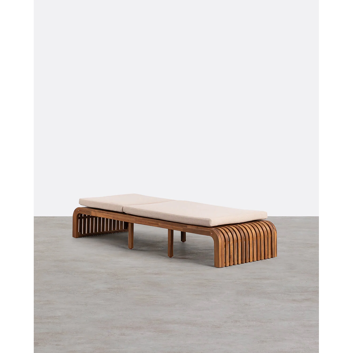 REPOSERA RECLINABLE DE MADERA DE ACACIA HAZAN 2