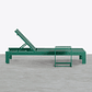 TUMBONA Y MESA AUXILIAR DE ALUMINIO NEW KRETA VERDE PINO - Miniatura 2