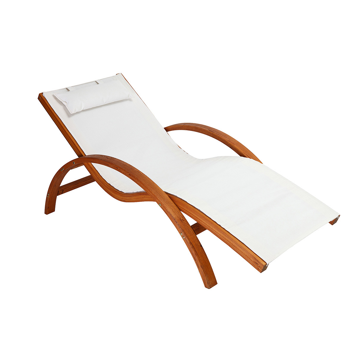 REPOSERA para el sol blanco roto BIARRITZ 1