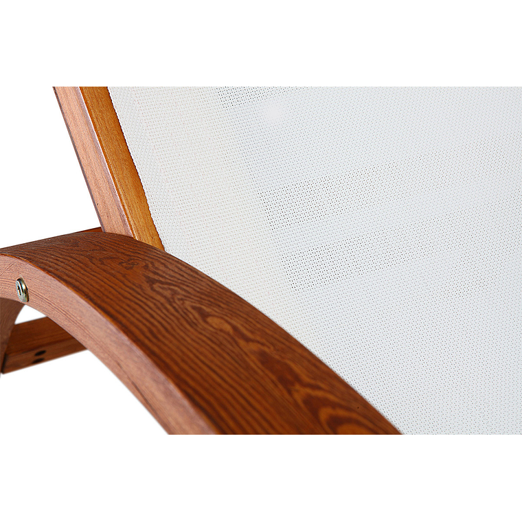 REPOSERA para el sol blanco roto BIARRITZ 4