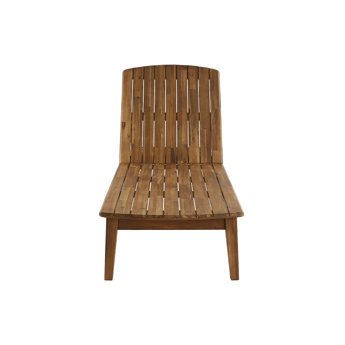 Set de 2 reposeras de acacia maciza CANOPEE 8