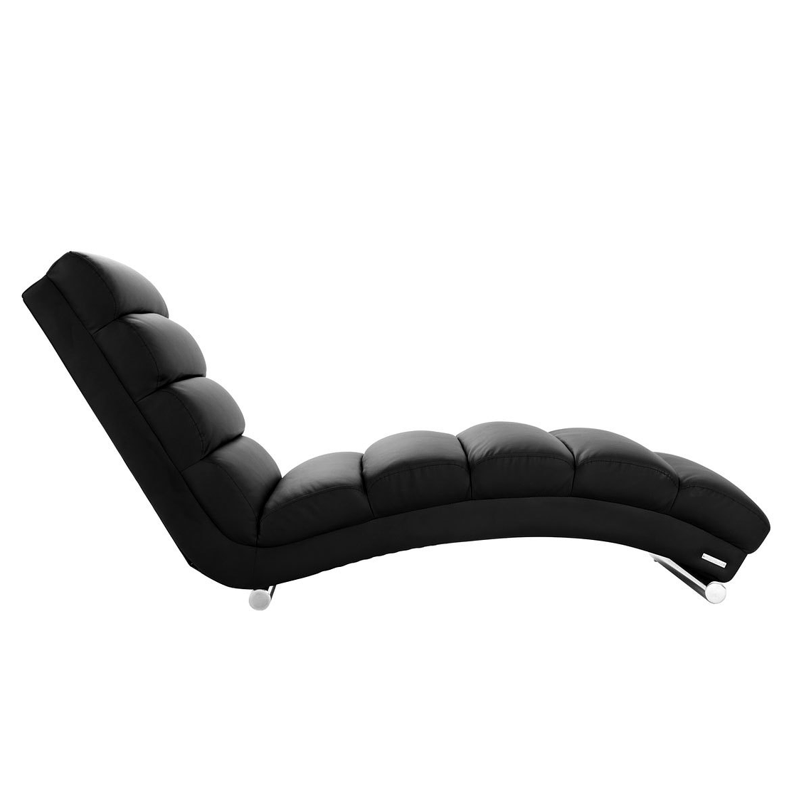 Chaise Longue de diseño negra TAYLOR 2