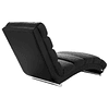 Chaise Longue de diseño negra TAYLOR