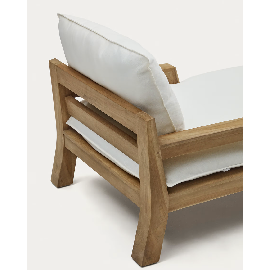 Reposera Forcanera de madera maciza de teca 3