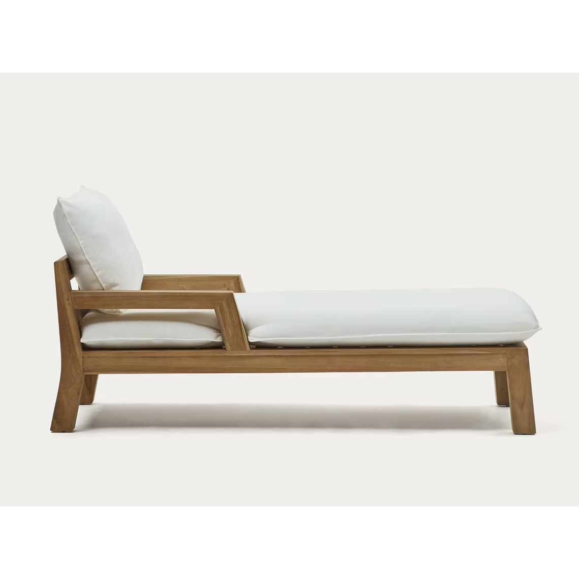 Reposera Forcanera de madera maciza de teca 6