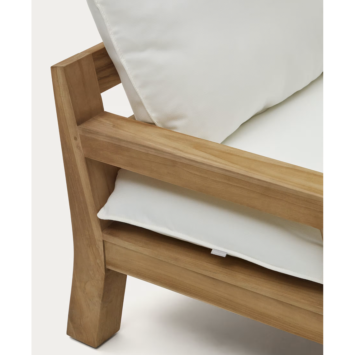 Reposera Forcanera de madera maciza de teca 10