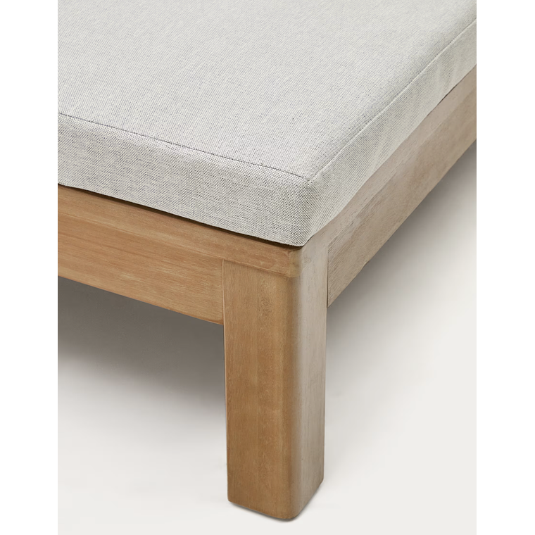 Reposera doble Sonsaura de madera maciza de eucalipto FSC 100% 5