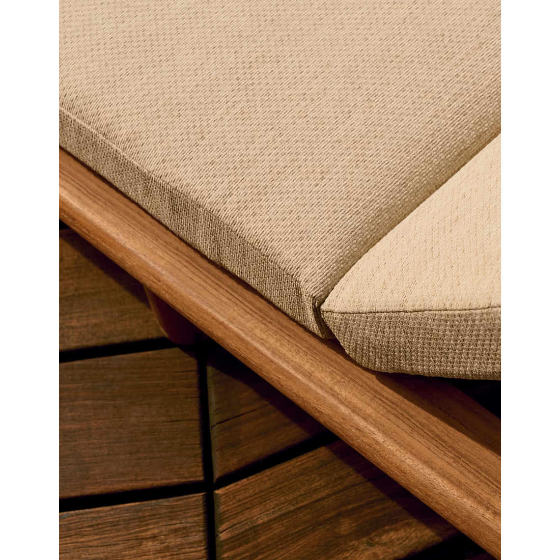 Reposera PREMIUM Turqueta de madera maciza de teca FSC 100% 2