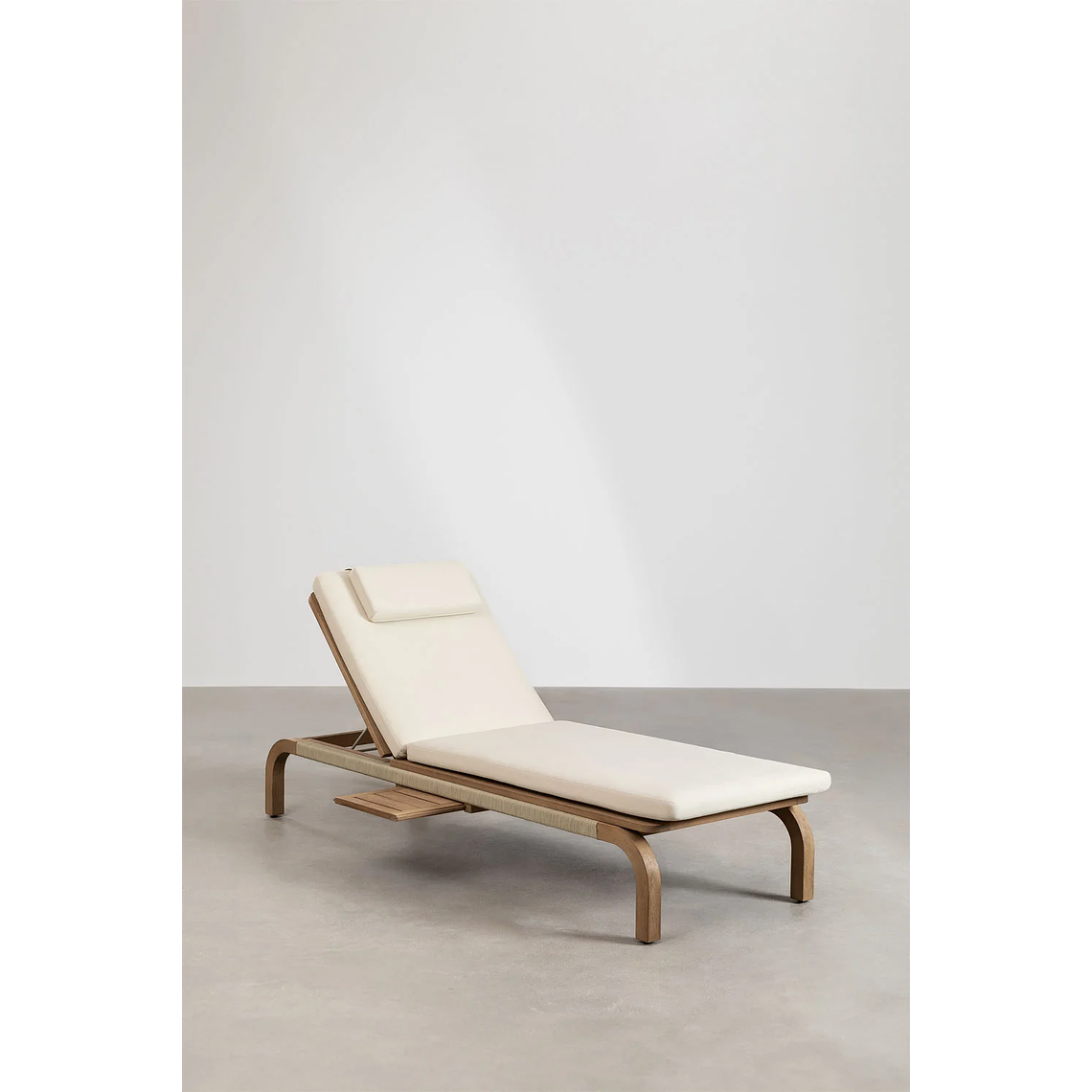 Reposera reclinable en madera de acacia Dubai 2