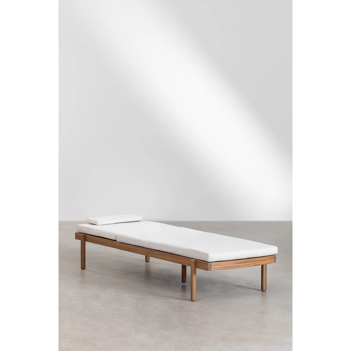 Reposera reclinable en madera de acacia Aderyn 5