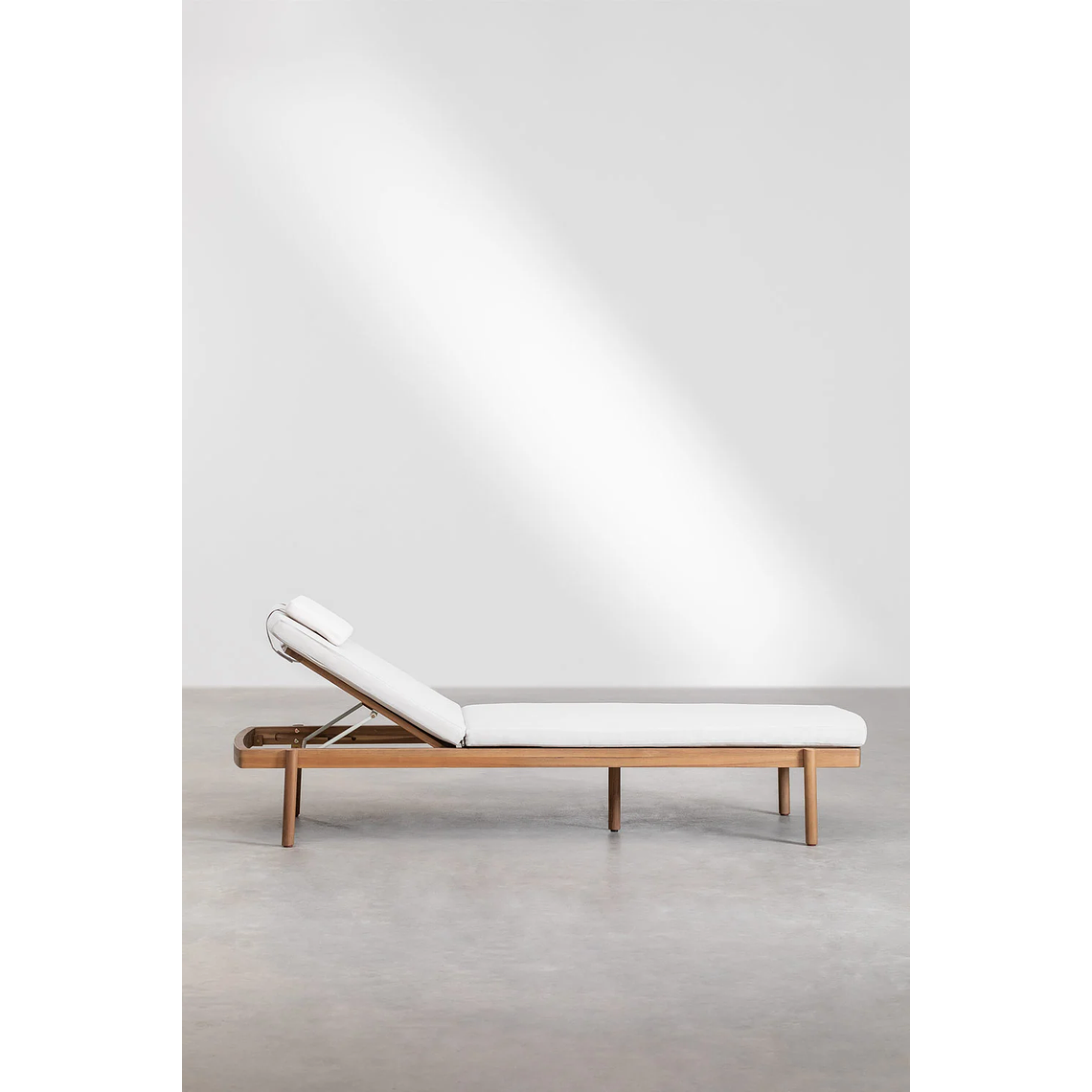 Reposera reclinable en madera de acacia Aderyn 6