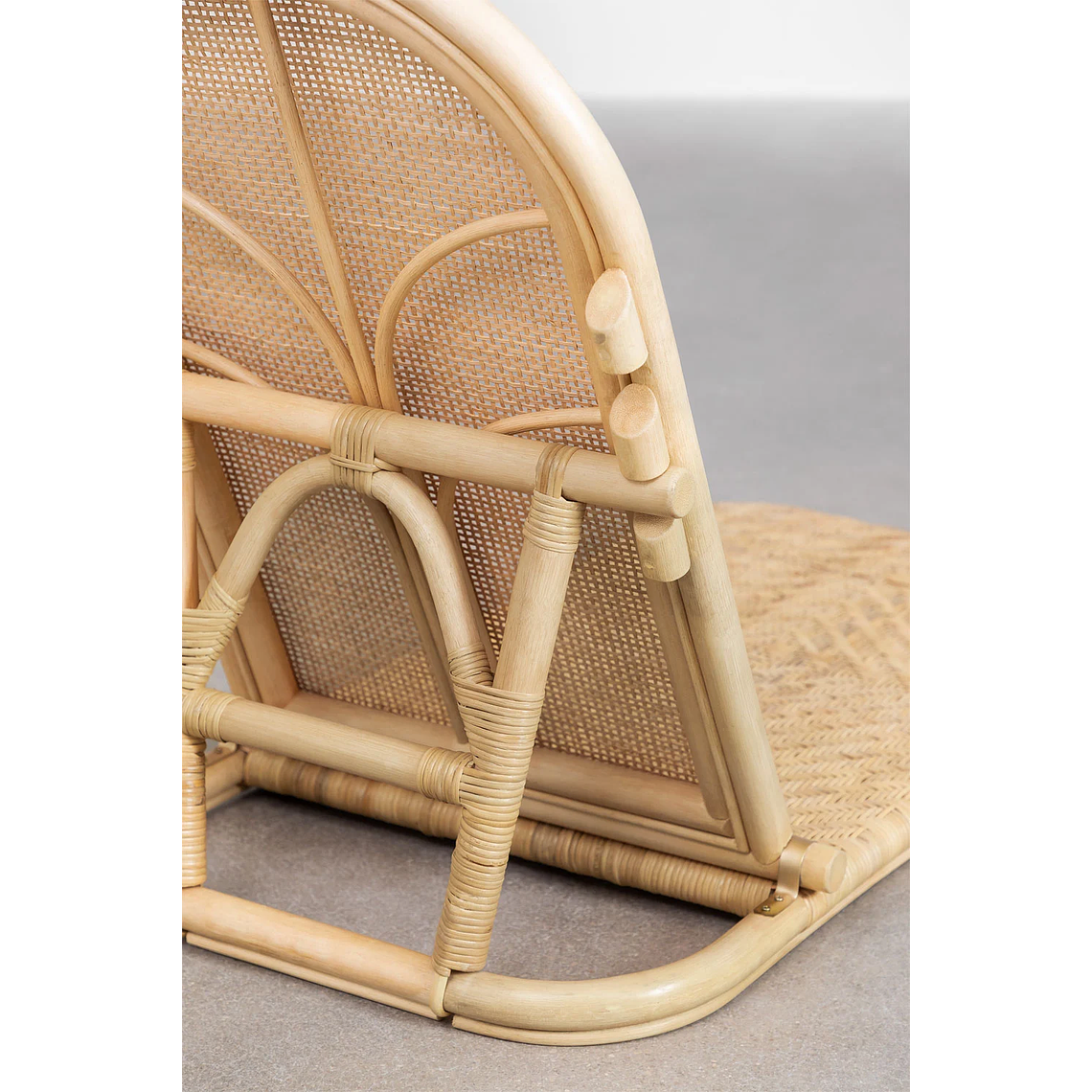 Reposera en ratán natural Ciara 6