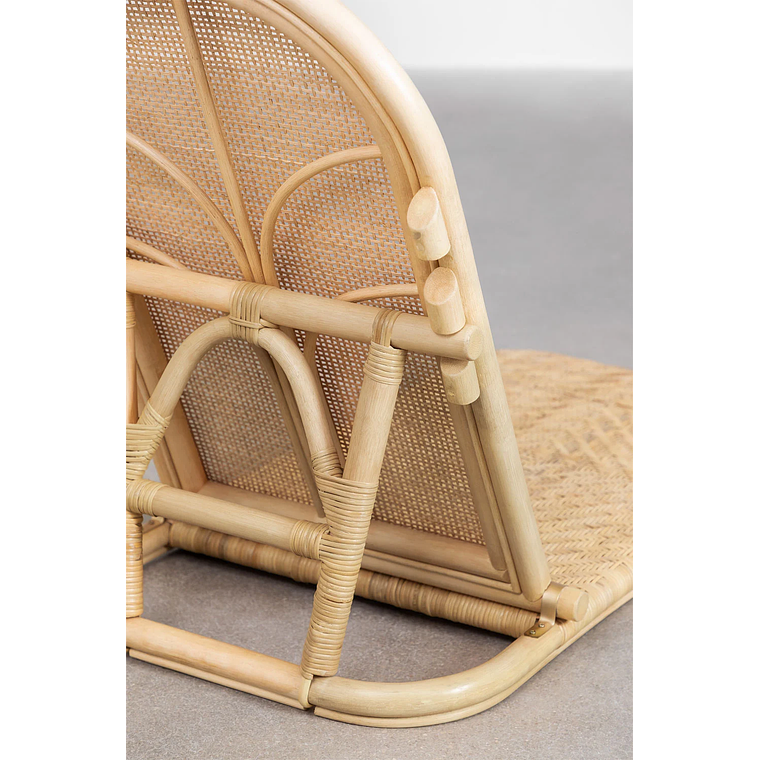 Reposera en ratán natural Ciara 6