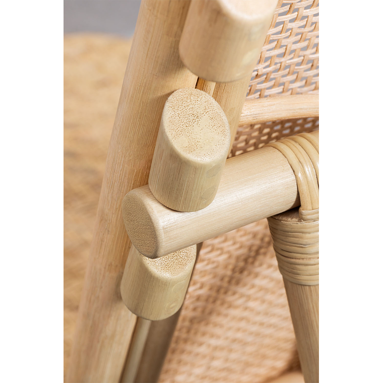 Reposera en ratán natural Ciara 7