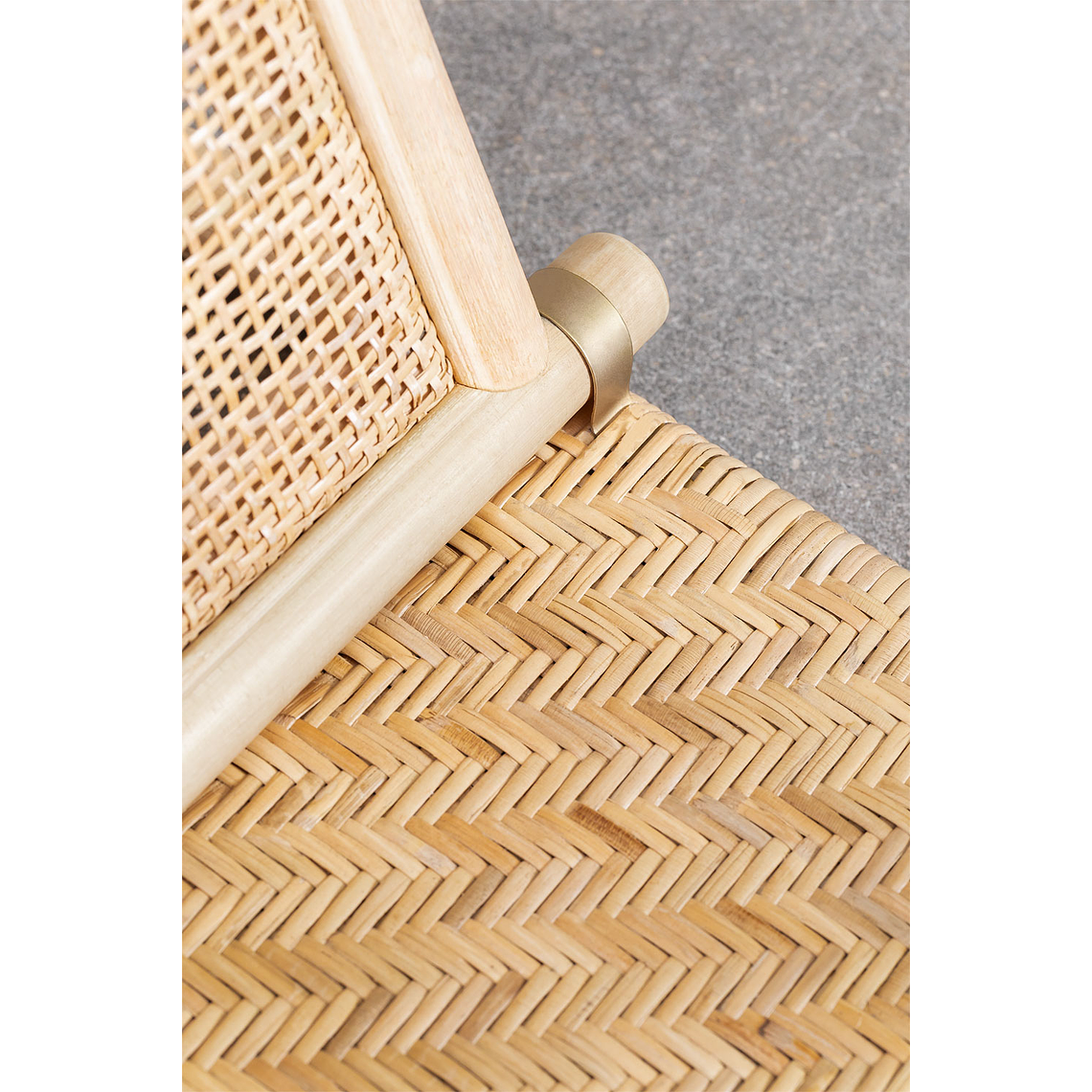 Reposera en ratán natural Ciara 8