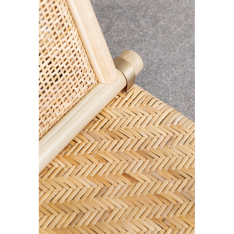 Reposera en ratán natural Ciara 8