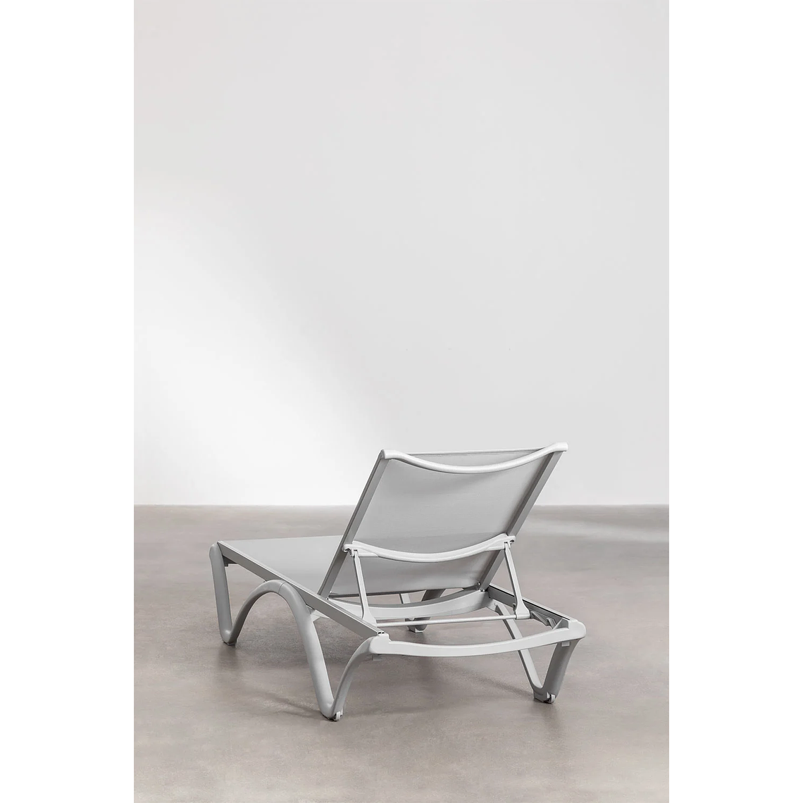 Reposera apilable Gris Claro Xeila 5