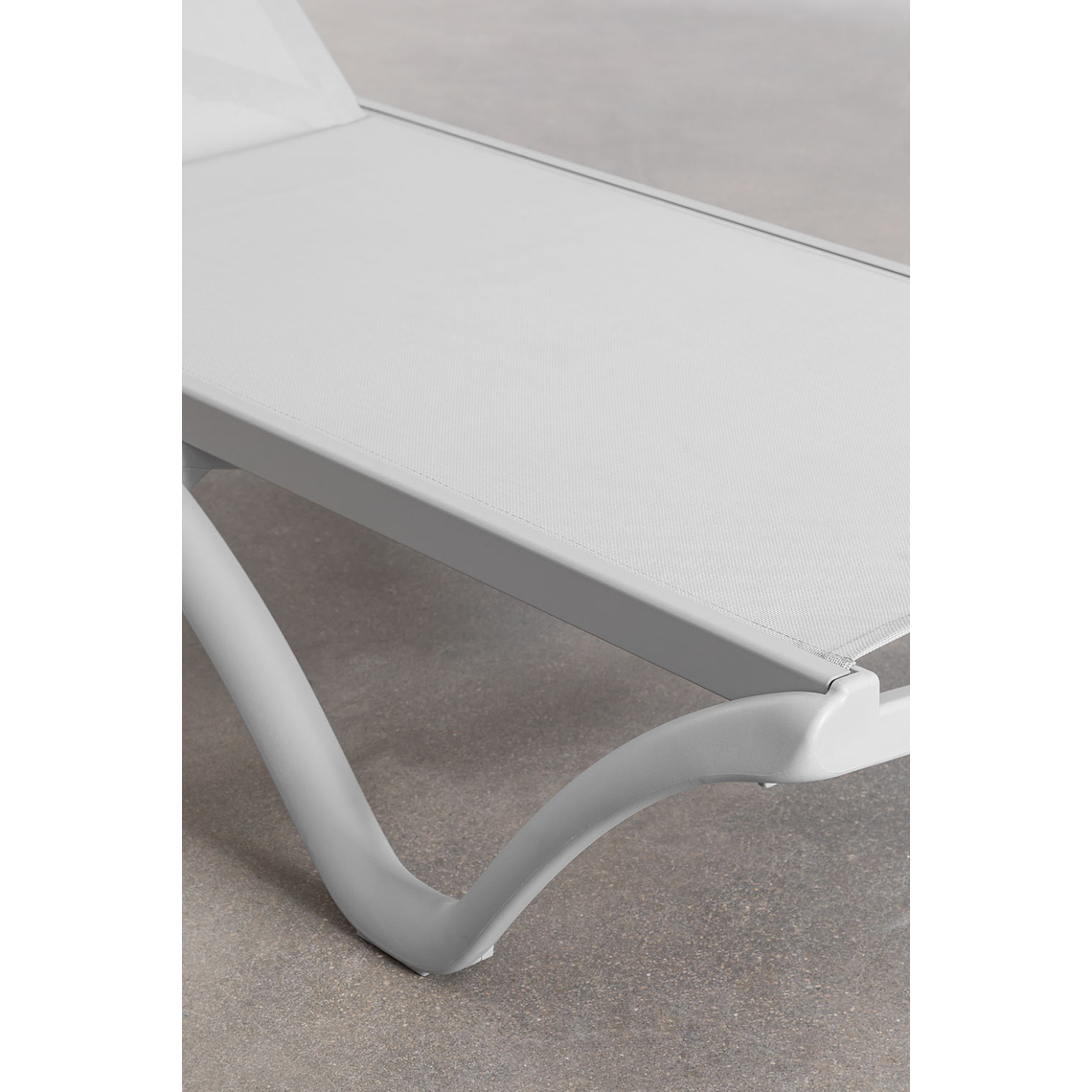 Reposera apilable Gris Claro Xeila 6