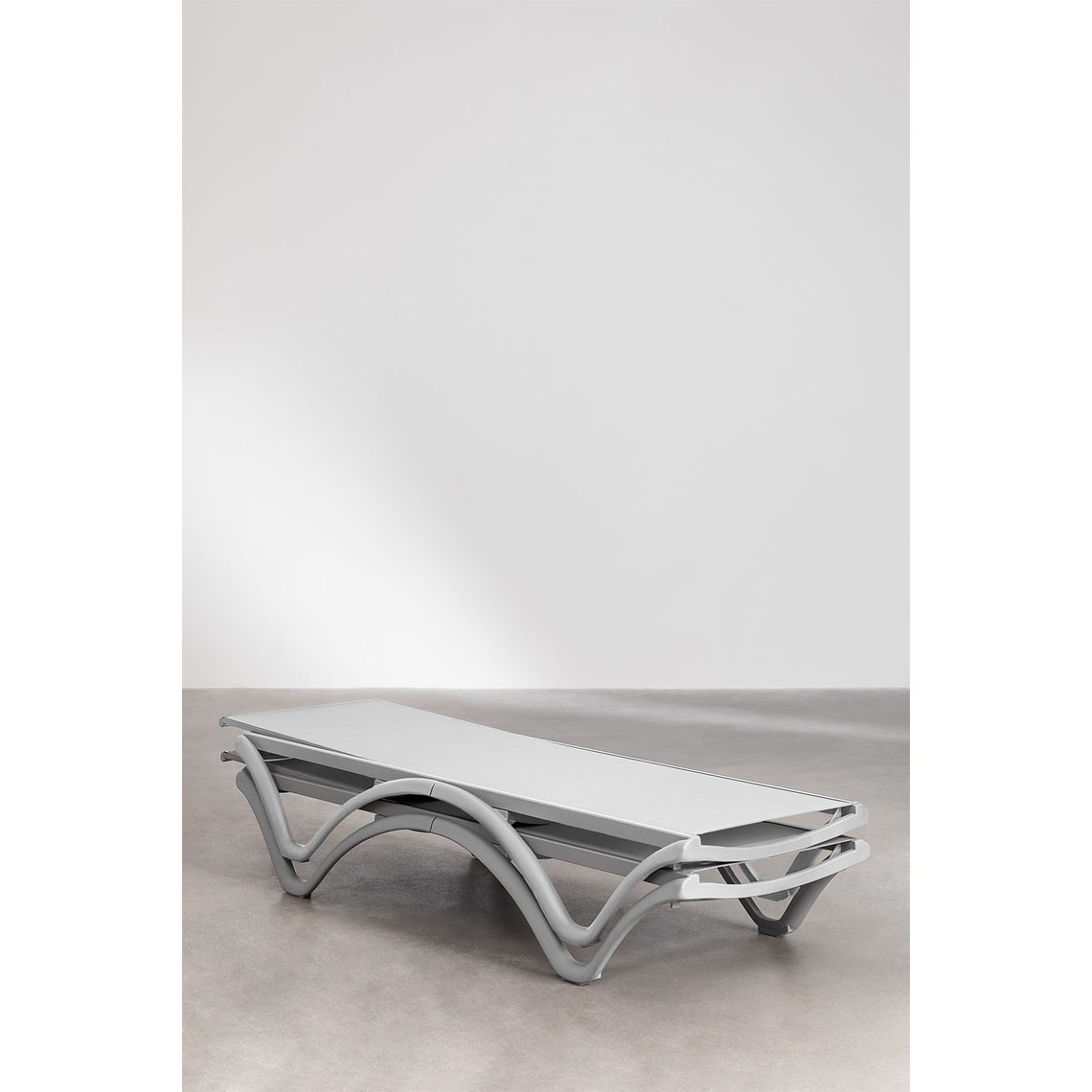 Reposera apilable Gris Claro Xeila 9