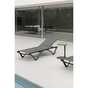 Reposera apilable Gris Grafito Xeila