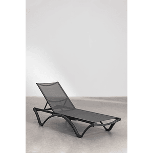 Reposera apilable Gris Grafito Xeila