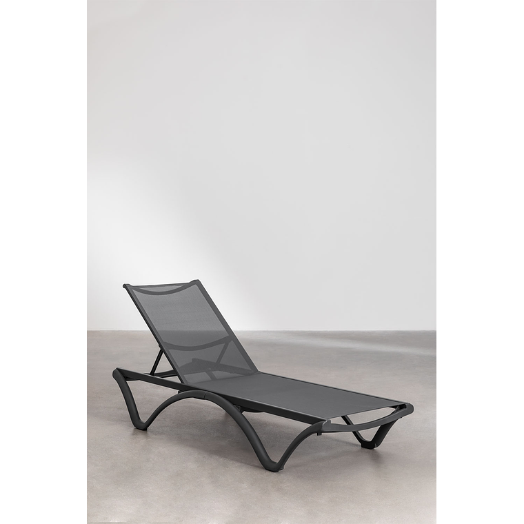 Reposera apilable Gris Grafito Xeila 2