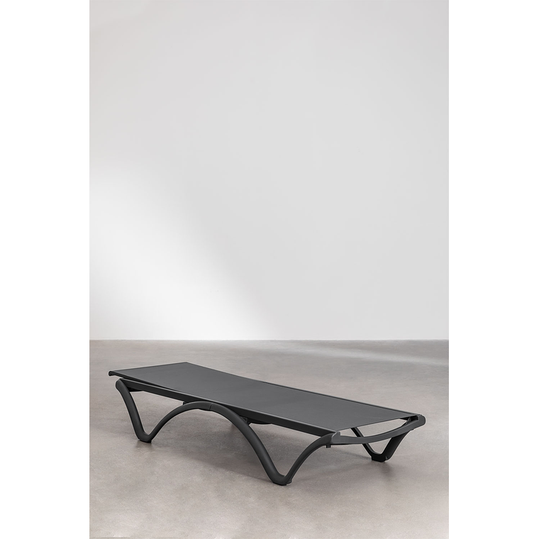 Reposera apilable Gris Grafito Xeila 3