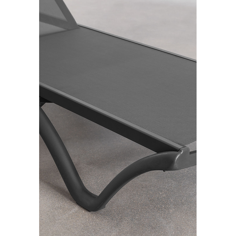 Reposera apilable Gris Grafito Xeila 6