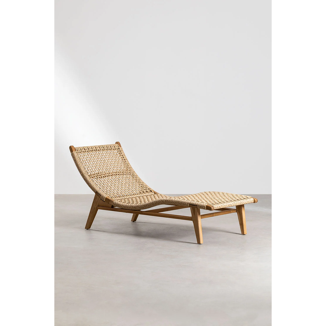 Reposera en madera de teca Pitea 2