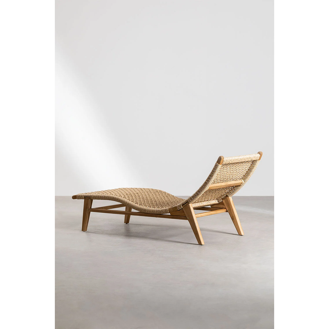 Reposera en madera de teca Pitea 4