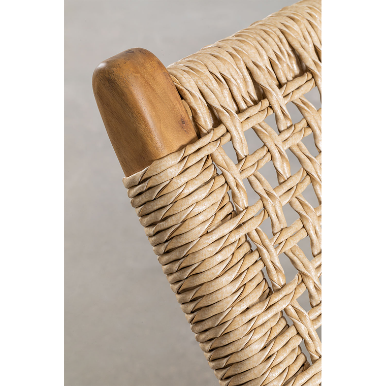 Reposera en madera de teca Pitea 5