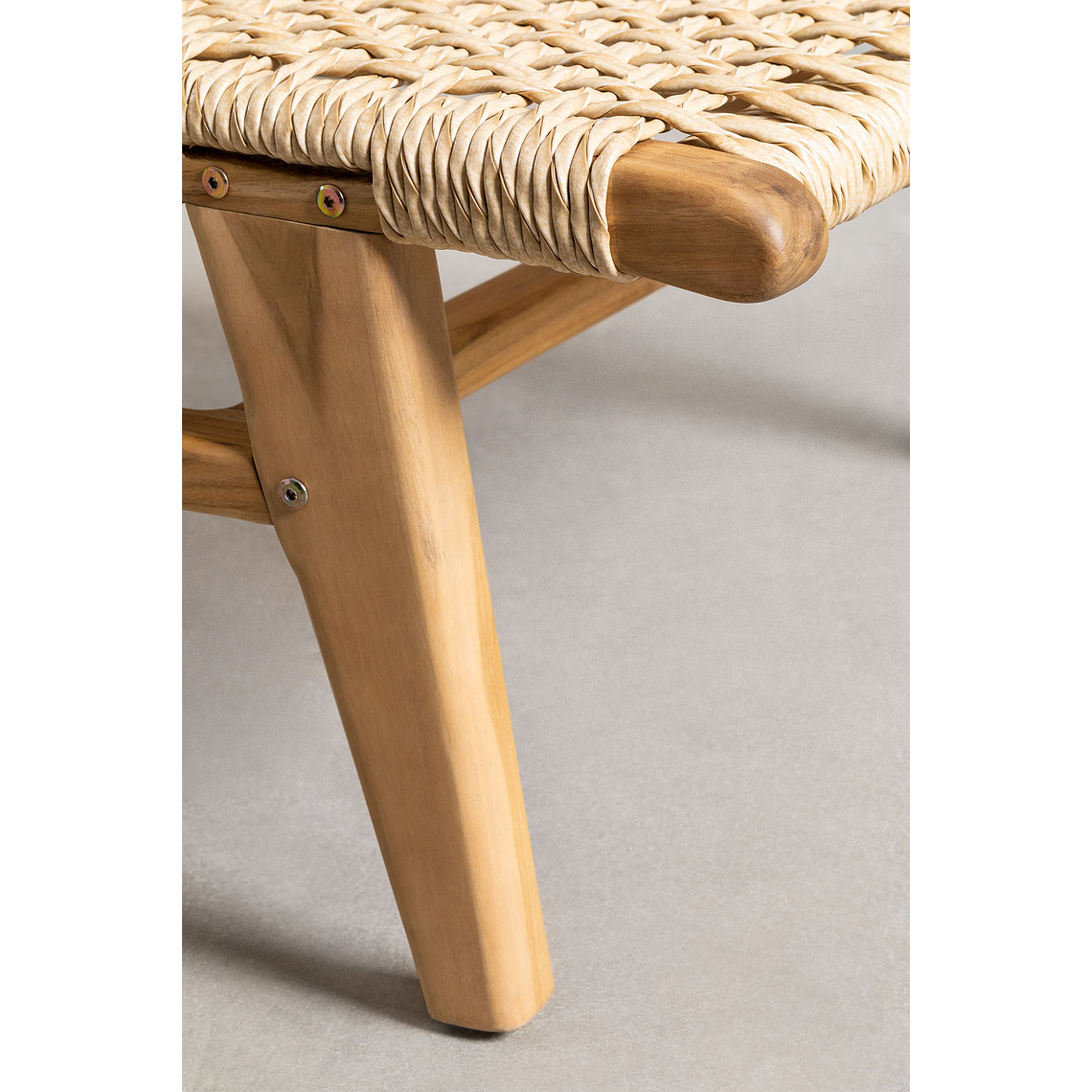 Reposera en madera de teca Pitea 6