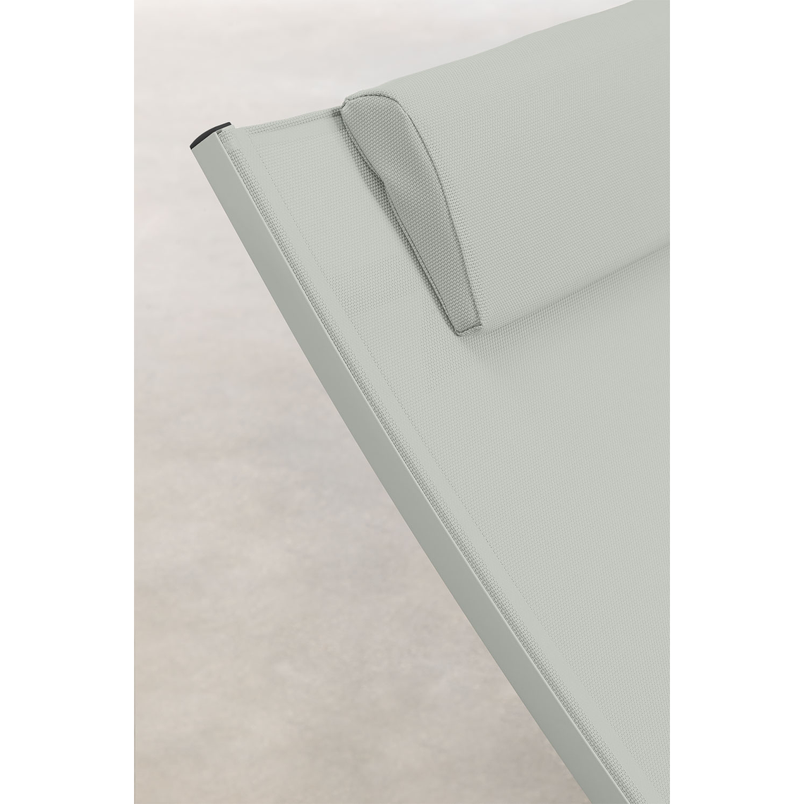 Pack de 2 reposeras reclinables en aluminio verde caqui Dulem 6