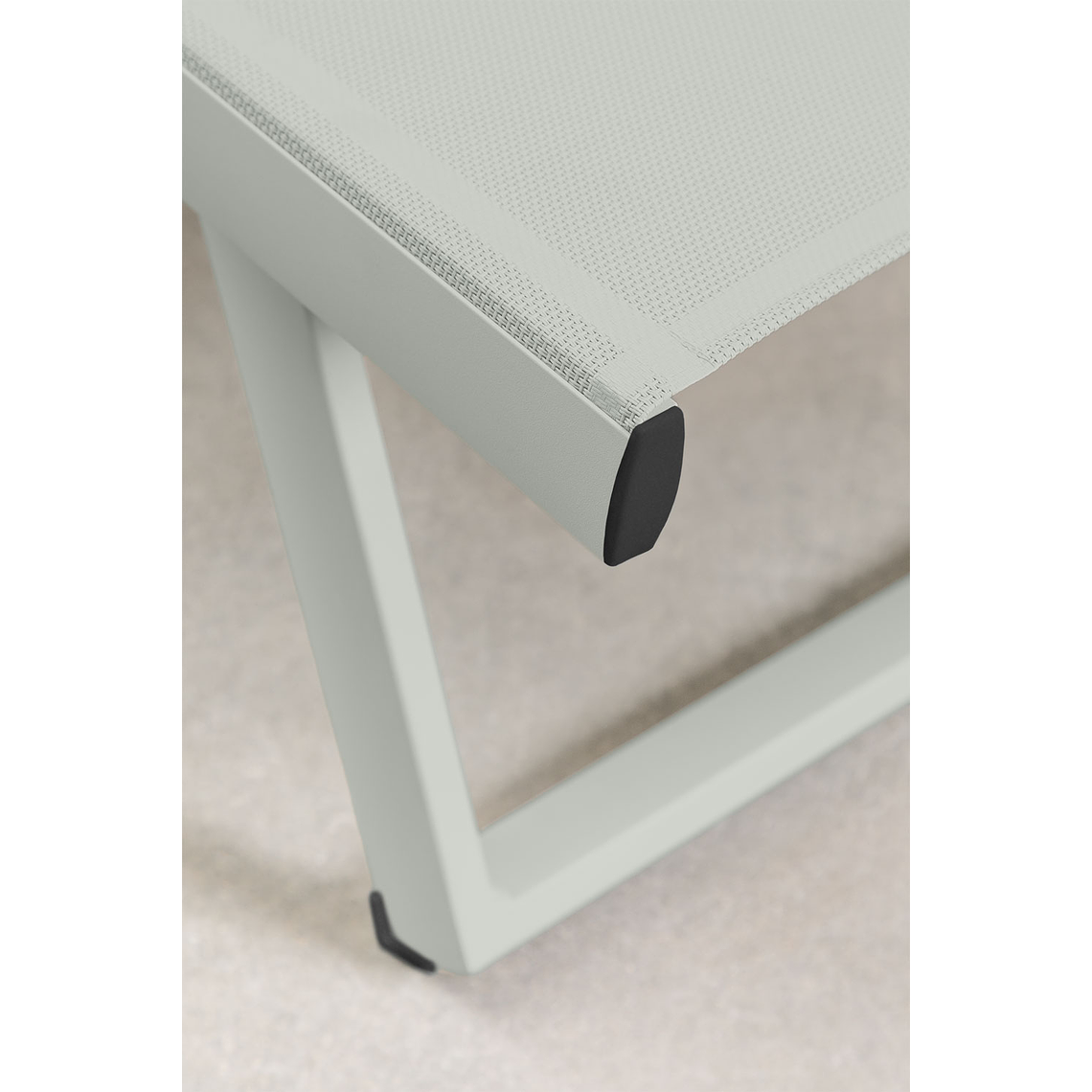 Pack de 2 reposeras reclinables en aluminio verde caqui Dulem 7