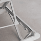 Pack de 2 reposeras apilables gris claro Xeila - Miniatura 8