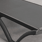 Pack de 2 reposeras apilables gris grafito Xeila - Miniatura 7