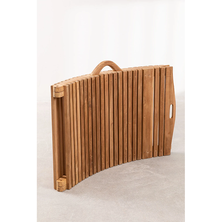 Reposera plegable en madera de teca Kedas 7
