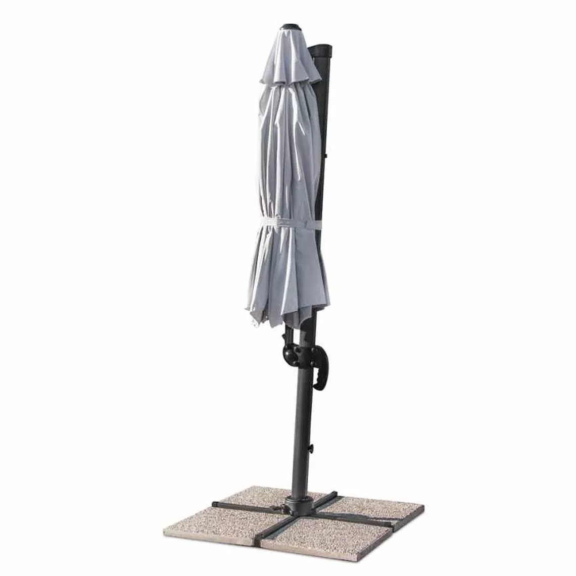 Quitasol Excéntrico Sombrilla De Jardín 3 M Aluminio Octogonal Paradise 4