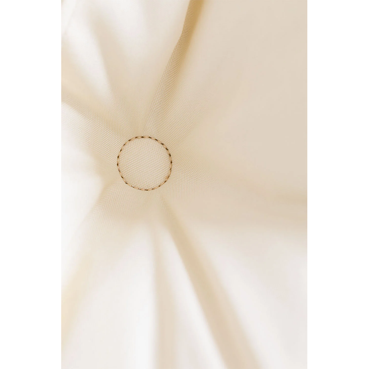 Sillón Colgante de Jardín con Base y Cojín Anoop Marrón Trigo 7