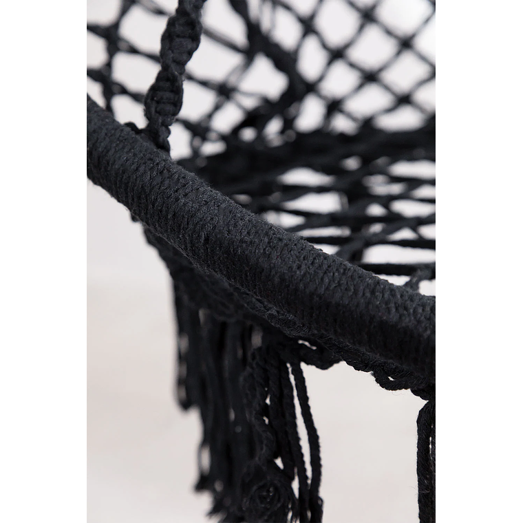 Sillón Colgante de Jardín Bahli Negro 5