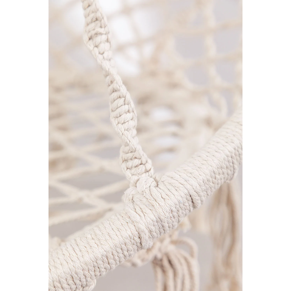 Sillón Colgante de Jardín Bahli Blanco Roto 5