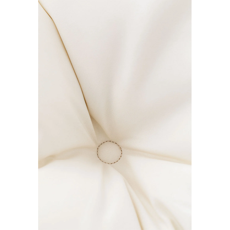 Sillón Colgante de Jardín con Cojín Kenet Marrón Arena 4