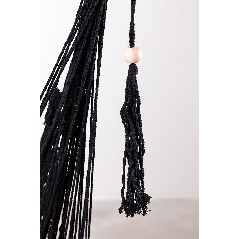 Sillón Colgante de Jardín Thana Negro 3