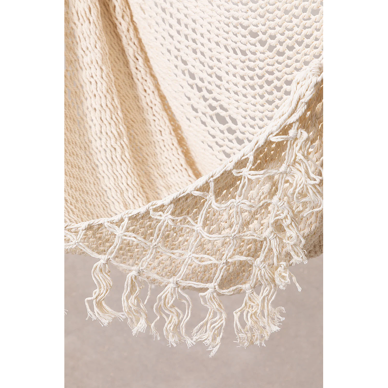 Sillón Colgante de Jardín Thana Blanco Roto 4