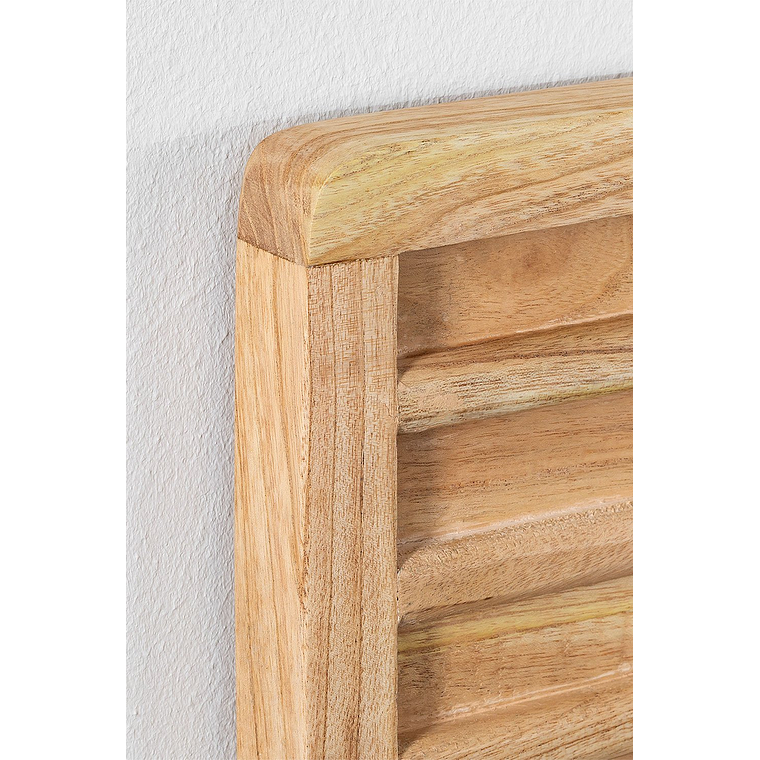 Respaldo cama 160 cm en madera natural Deleyna 4
