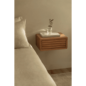 Velador Flotante en Madera 45 cm Deleyna 